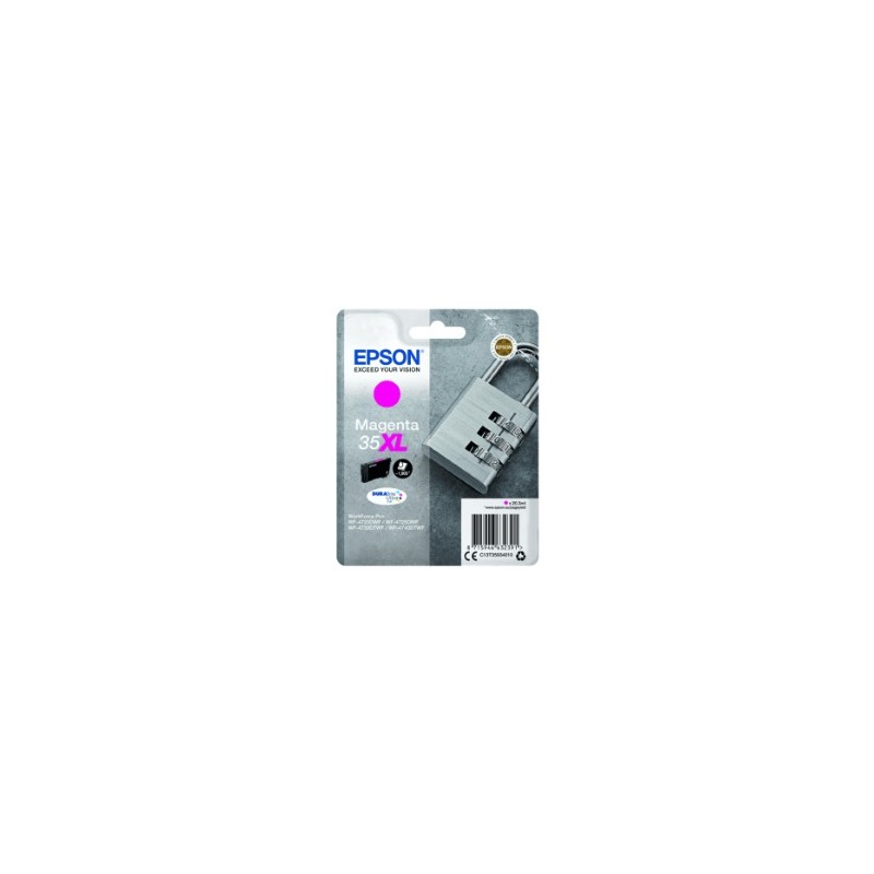 EPSON CARTUCCIA D\'INCHIOSTRO MAGENTA C13T35934010 T3593 35XL 1900 COPIE 20,3ML ORIGINALE EPSON CARTUCCIA D\'INCHIOSTRO MAGENTA C13T35934010 T3593 35XL 1900 COPIE 20,3ML ORIGINALE
