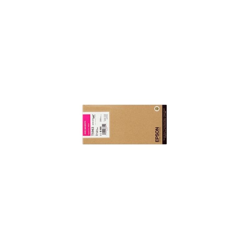 EPSON CARTUCCIA D\'INCHIOSTRO MAGENTA C13T596300 T5963 350ML CARTUCCIA ULTRA CHROME HDR ORIGINALE EPSON CARTUCCIA D\'INCHIOSTRO MAGENTA C13T596300 T5963 350ML CARTUCCIA ULTRA CHROME HDR ORIGINALE