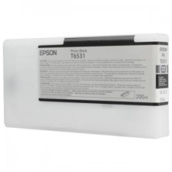 EPSON CARTUCCIA D\'INCHIOSTRO NERO (FOTO) C13T653100 T6531 200ML ORIGINALE