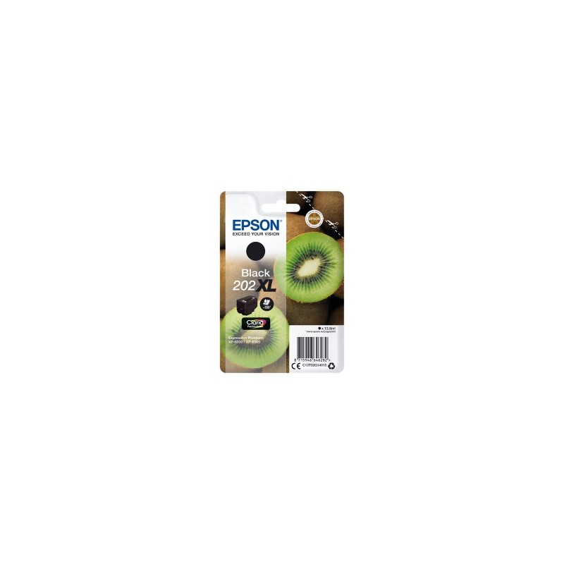 EPSON CARTUCCIA D\'INCHIOSTRO NERO C13T02G14010 202XL 550 COPIE 13,8ML ORIGINALE EPSON CARTUCCIA D\'INCHIOSTRO NERO C13T02G14010 202XL 550 COPIE 13,8ML ORIGINALE