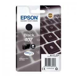 EPSON CARTUCCIA D\'INCHIOSTRO NERO C13T07U140 407 2600 COPIE 41,2ML ORIGINALE