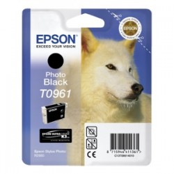 EPSON CARTUCCIA D\'INCHIOSTRO NERO C13T09614010 T0961 11,4ML ORIGINALE