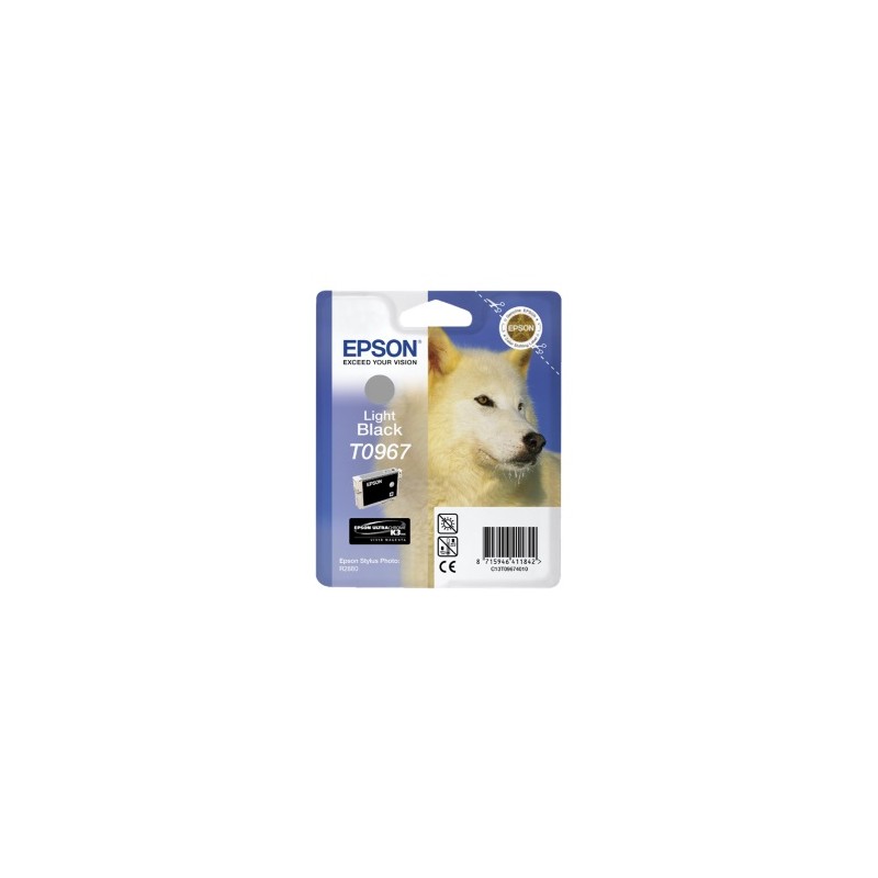 EPSON CARTUCCIA D\'INCHIOSTRO NERO C13T09674010 T0967 11,4ML ORIGINALE EPSON CARTUCCIA D\'INCHIOSTRO NERO C13T09674010 T0967 11,4ML ORIGINALE