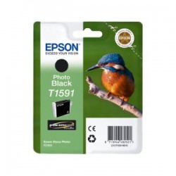EPSON CARTUCCIA D\'INCHIOSTRO NERO C13T15914010 T1591 17ML ORIGINALE