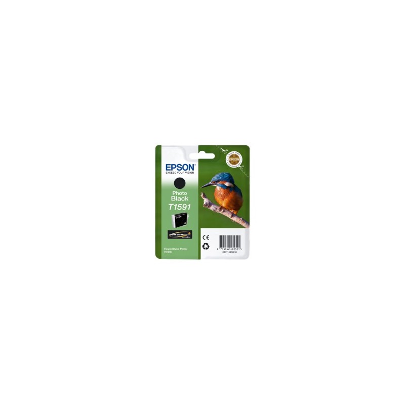 EPSON CARTUCCIA D\'INCHIOSTRO NERO C13T15914010 T1591 17ML ORIGINALE EPSON CARTUCCIA D\'INCHIOSTRO NERO C13T15914010 T1591 17ML ORIGINALE