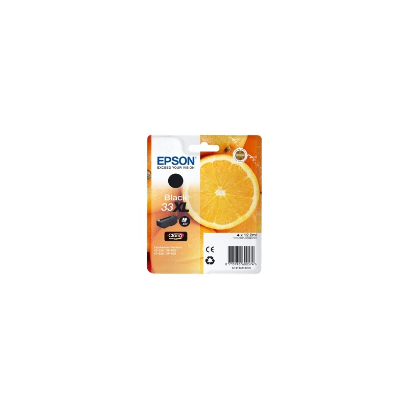 EPSON CARTUCCIA D\'INCHIOSTRO NERO C13T33514012 T3351 530 COPIE XL ORIGINALE EPSON CARTUCCIA D\'INCHIOSTRO NERO C13T33514012 T3351 530 COPIE XL ORIGINALE