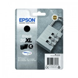 EPSON CARTUCCIA D\'INCHIOSTRO NERO C13T35914010 T3591 35XL 2600 COPIE 41,2ML ORIGINALE