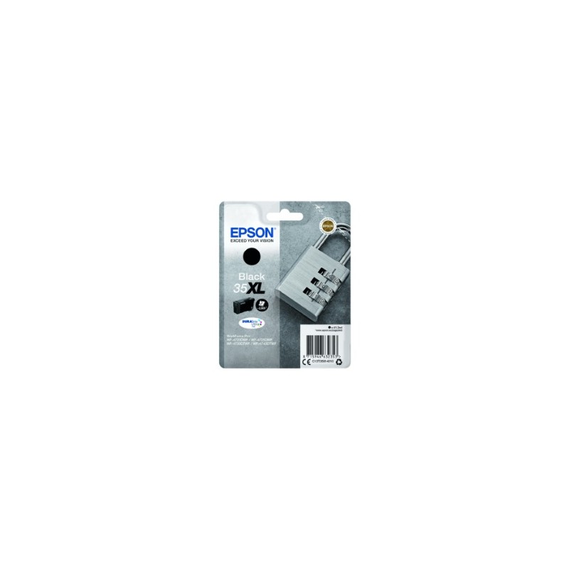 EPSON CARTUCCIA D\'INCHIOSTRO NERO C13T35914010 T3591 35XL 2600 COPIE 41,2ML ORIGINALE EPSON CARTUCCIA D\'INCHIOSTRO NERO C13T35914010 T3591 35XL 2600 COPIE 41,2ML ORIGINALE
