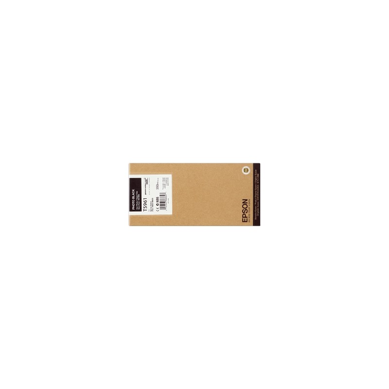 EPSON CARTUCCIA D\'INCHIOSTRO NERO C13T596100 T5961 350ML CARTUCCIA ULTRA CHROME HDR ORIGINALE EPSON CARTUCCIA D\'INCHIOSTRO NERO C13T596100 T5961 350ML CARTUCCIA ULTRA CHROME HDR ORIGINALE