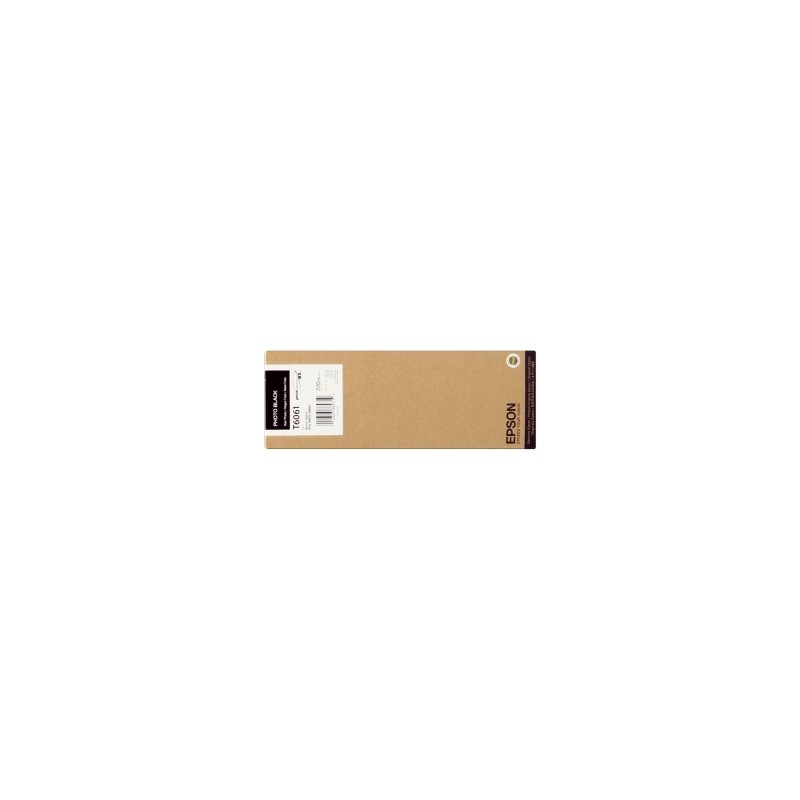 EPSON CARTUCCIA D\'INCHIOSTRO NERO C13T606100 T6061 220ML ORIGINALE