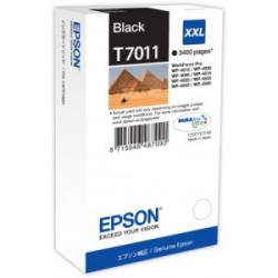 EPSON CARTUCCIA D\'INCHIOSTRO NERO C13T70114010 T7011 3400 COPIE XXL ORIGINALE