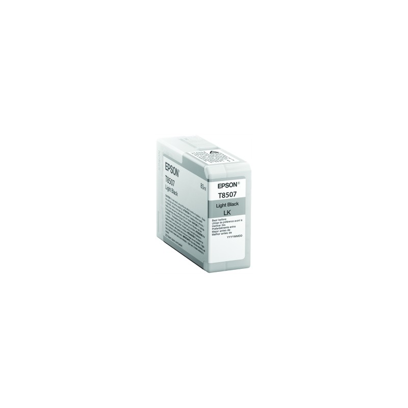 EPSON CARTUCCIA D\'INCHIOSTRO NERO C13T850700 T8507 80ML ORIGINALE EPSON CARTUCCIA D\'INCHIOSTRO NERO C13T850700 T8507 80ML ORIGINALE