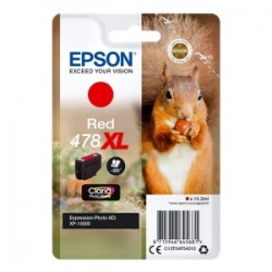 EPSON CARTUCCIA D\'INCHIOSTRO ROSSO C13T04F54010 478XL 10,2ML ORIGINALE