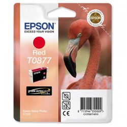 EPSON CARTUCCIA D\'INCHIOSTRO ROSSO C13T08774010 T0877 11,4ML ORIGINALE