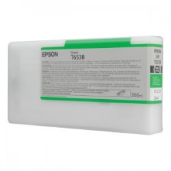 EPSON CARTUCCIA D\'INCHIOSTRO VERDE C13T653B00 T653B 200ML ORIGINALE