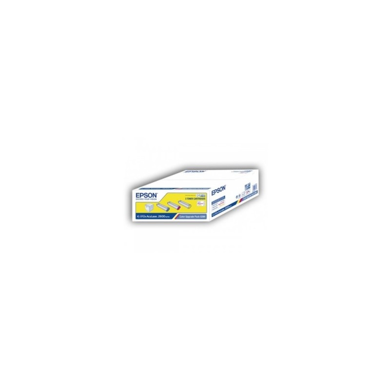 EPSON MULTIPACK CIANO / MAGENTA / GIALLO C13S050289 S050289 3 CARTUCCE: S050232 + S050231  ORIGINALE