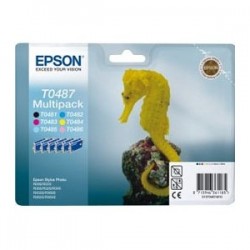 EPSON MULTIPACK NERO / CIANO / MAGENTA / GIALLO / CIANO (CHIARO) / MAGENTA (CHIARO) C13T04 ORIGINALE