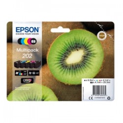 EPSON MULTIPACK NERO / CIANO / MAGENTA / GIALLO C13T02E74010 202 ORIGINALE