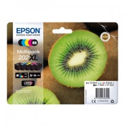 EPSON MULTIPACK NERO / CIANO / MAGENTA / GIALLO C13T02G74010 202XL ORIGINALE