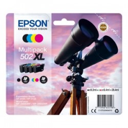 EPSON MULTIPACK NERO / CIANO / MAGENTA / GIALLO C13T02W64010 502XL ORIGINALE