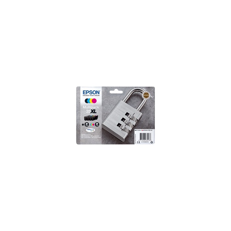 EPSON MULTIPACK NERO / CIANO / MAGENTA / GIALLO C13T35864010 35 ORIGINALE EPSON MULTIPACK NERO / CIANO / MAGENTA / GIALLO C13T35864010 35 ORIGINALE