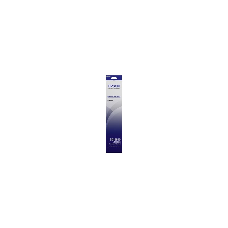 EPSON NASTRO COLORATO NERO C13S015610 S015610 NASTRO IN TESSUTO, 10 MILIONI CIFRE ORIGINALE EPSON NASTRO COLORATO NERO C13S015610 S015610 NASTRO IN TESSUTO, 10 MILIONI CIFRE ORIGINALE