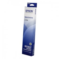 EPSON NASTRO COLORATO NERO C13S015637 S015637 CASSETTA DI NASTRO, 4 MILIONI CIFRE ORIGINALE