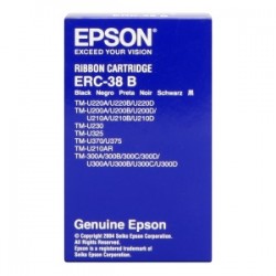 EPSON NASTRO COLORATO NERO C43S015374 ERC-38B ORIGINALE