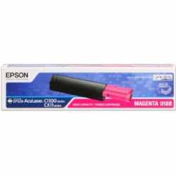 EPSON TONER MAGENTA C13S050188 S050188 4000 COPIE ALTA CAPACITÃ  ORIGINALE