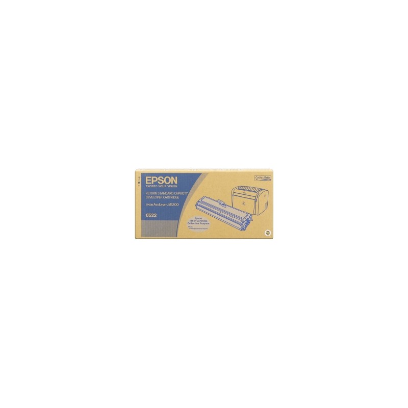 EPSON TONER NERO C13S050522 S050522 1800 COPIE INCL. SVILUPPATORE ORIGINALE EPSON TONER NERO C13S050522 S050522 1800 COPIE INCL. SVILUPPATORE ORIGINALE