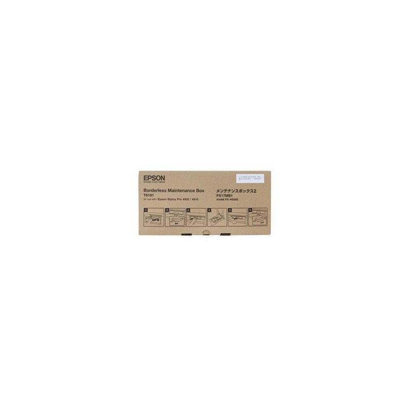 EPSON UNITÃ DI MANUTENZIONE C13T619100 T6191 CONTENITORE DI MANUTENZIONE, TANICA DI MANUT ORIGINALE EPSON UNITÃ DI MANUTENZIONE C13T619100 T6191 CONTENITORE DI MANUTENZIONE, TANICA DI MANUT ORIGINALE