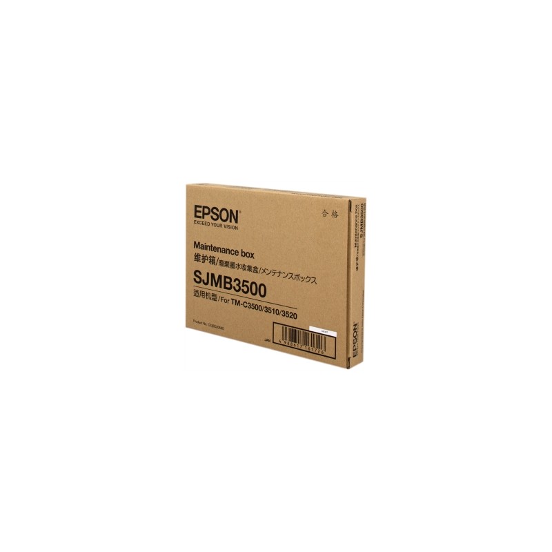 EPSON UNITÃ DI MANUTENZIONE C33S020580 SJMB3500 MAINTENANCE BOX ORIGINALE EPSON UNITÃ DI MANUTENZIONE C33S020580 SJMB3500 MAINTENANCE BOX ORIGINALE