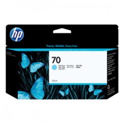 HP CARTUCCIA D\'INCHIOSTRO CIANO (CHIARO) C9390A 70 130ML ORIGINALE