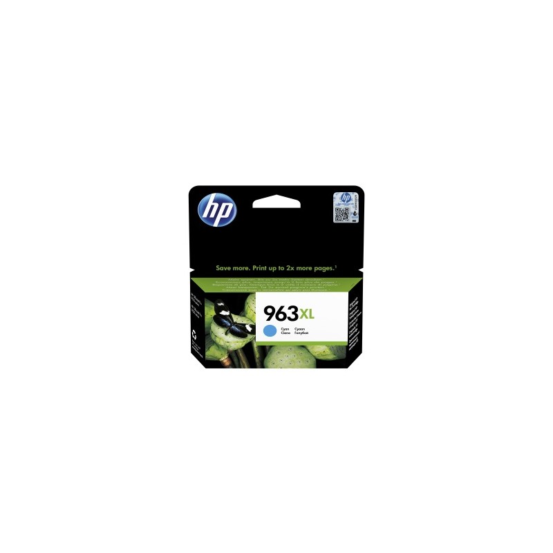HP CARTUCCIA D\'INCHIOSTRO CIANO 3JA27AE 963 XL 1600 COPIE ORIGINALE HP CARTUCCIA D\'INCHIOSTRO CIANO 3JA27AE 963 XL 1600 COPIE ORIGINALE