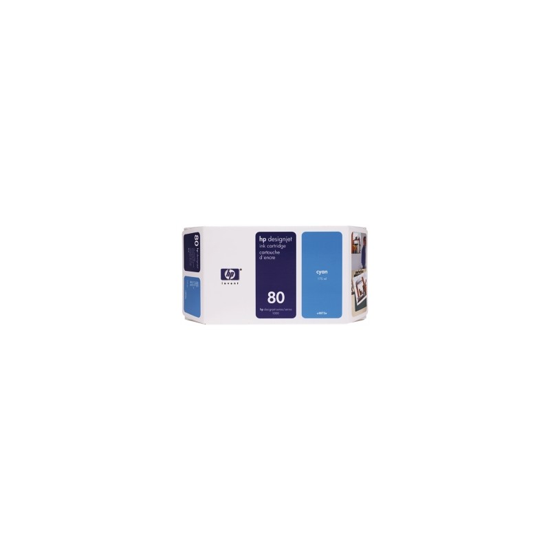 HP CARTUCCIA D\'INCHIOSTRO CIANO C4846A 80 350ML ALTA CAPACITÃ ORIGINALE HP CARTUCCIA D\'INCHIOSTRO CIANO C4846A 80 350ML ALTA CAPACITÃ ORIGINALE