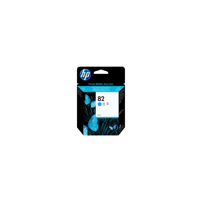 HP CARTUCCIA D\'INCHIOSTRO CIANO C4911A 82 69ML ORIGINALE