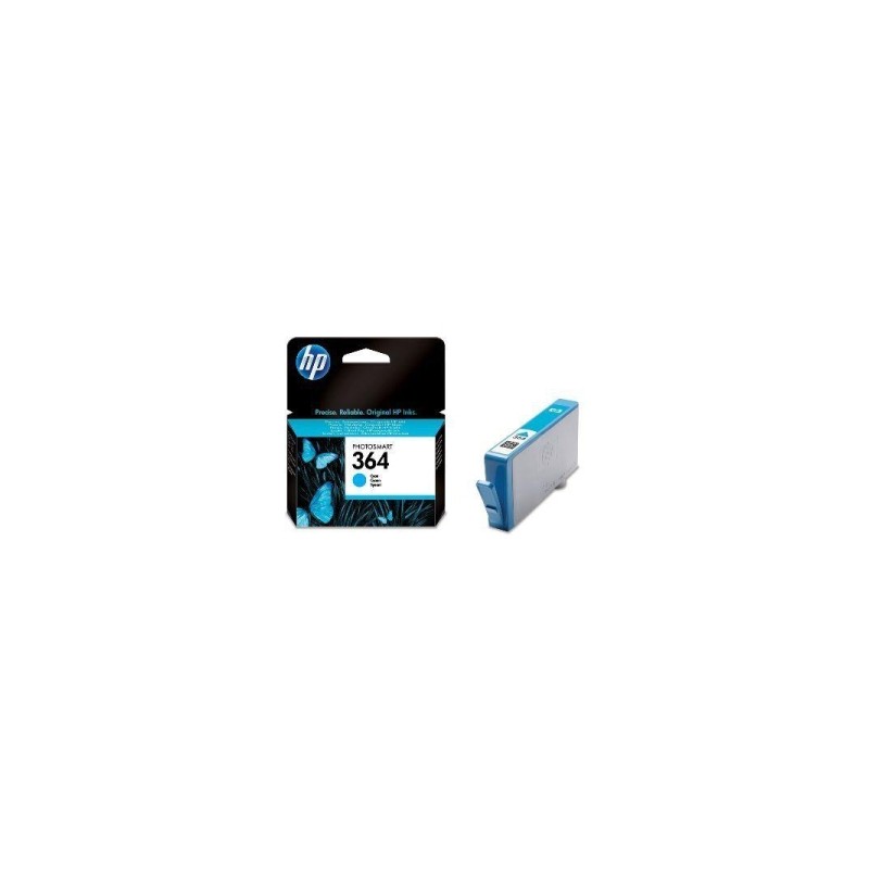 HP CARTUCCIA D\'INCHIOSTRO CIANO CB318EE 364 300 COPIE 3,5ML ORIGINALE