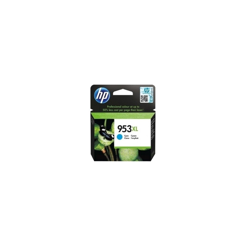 HP CARTUCCIA D\'INCHIOSTRO CIANO F6U16AE 953 XL 1600 COPIE ORIGINALE HP CARTUCCIA D\'INCHIOSTRO CIANO F6U16AE 953 XL 1600 COPIE ORIGINALE
