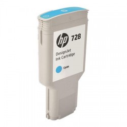 HP CARTUCCIA D\'INCHIOSTRO CIANO F9K17A 728 300ML ORIGINALE