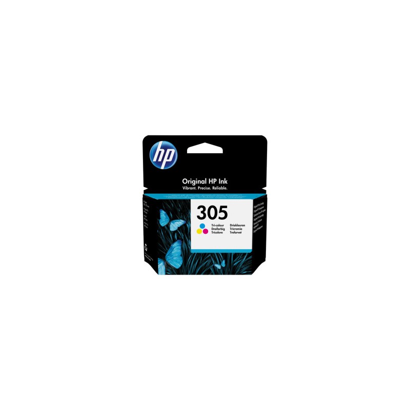 HP CARTUCCIA D\'INCHIOSTRO DIFFERENTI COLORI 3YM60AE 305 100 COPIE ORIGINALE