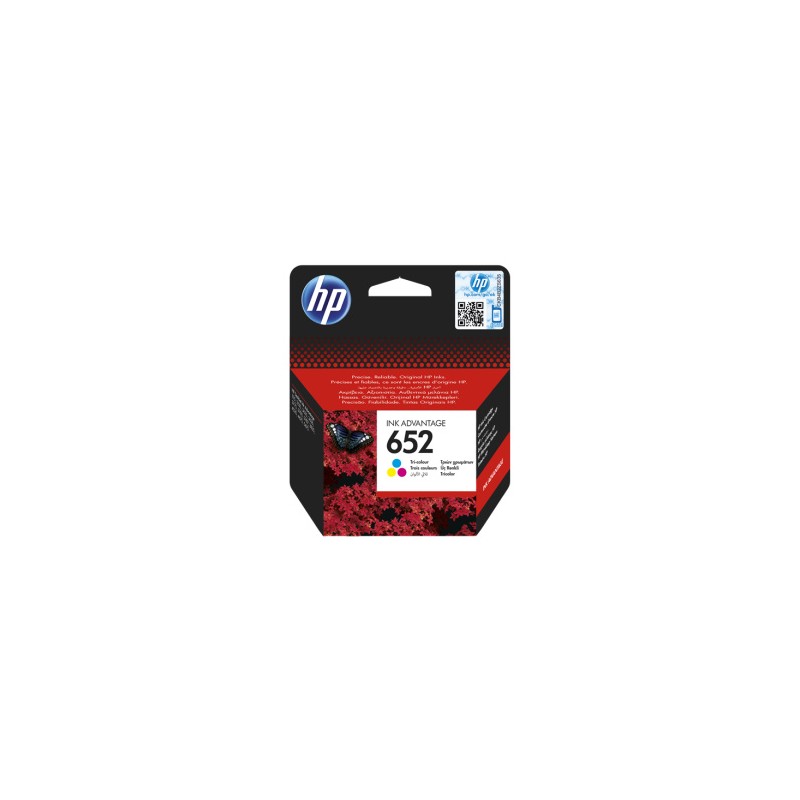 HP CARTUCCIA D\'INCHIOSTRO DIFFERENTI COLORI F6V24AE 652 200 COPIE ORIGINALE HP CARTUCCIA D\'INCHIOSTRO DIFFERENTI COLORI F6V24AE 652 200 COPIE ORIGINALE