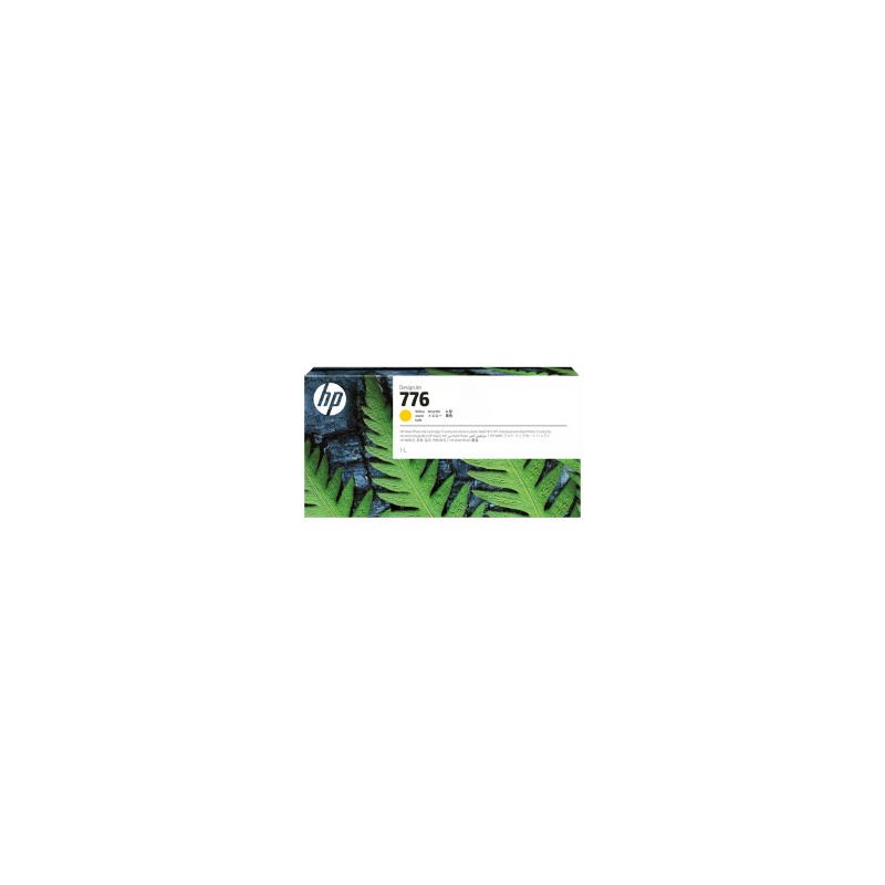 HP CARTUCCIA D\'INCHIOSTRO GIALLO 1XB08A 776 1000ML CARTUCCIA DI INCHIOSTRO GIALLO HP 776 D ORIGINALE HP CARTUCCIA D\'INCHIOSTRO GIALLO 1XB08A 776 1000ML CARTUCCIA DI INCHIOSTRO GIALLO HP 776 D ORIGINALE