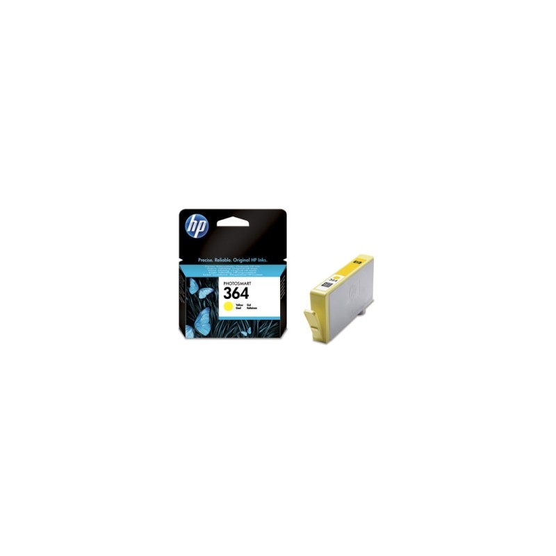 HP CARTUCCIA D\'INCHIOSTRO GIALLO CB320EE 364 300 COPIE 3,5ML ORIGINALE HP CARTUCCIA D\'INCHIOSTRO GIALLO CB320EE 364 300 COPIE 3,5ML ORIGINALE