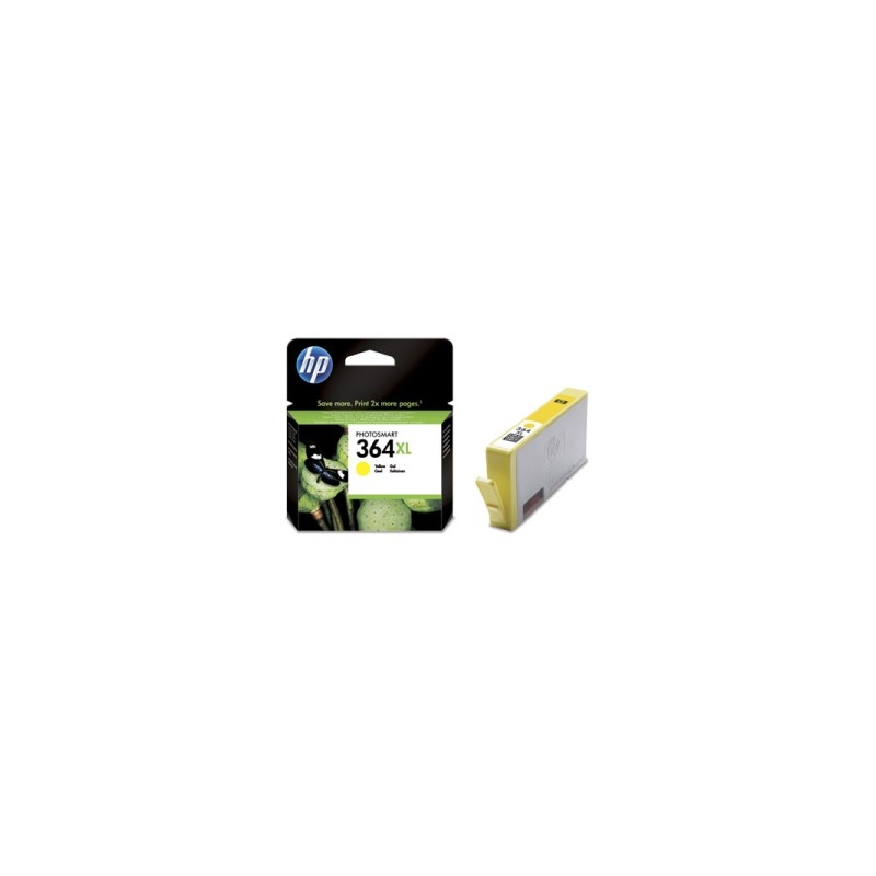 HP CARTUCCIA D\'INCHIOSTRO GIALLO CB325EE 364 XL 750 COPIE 9ML ORIGINALE