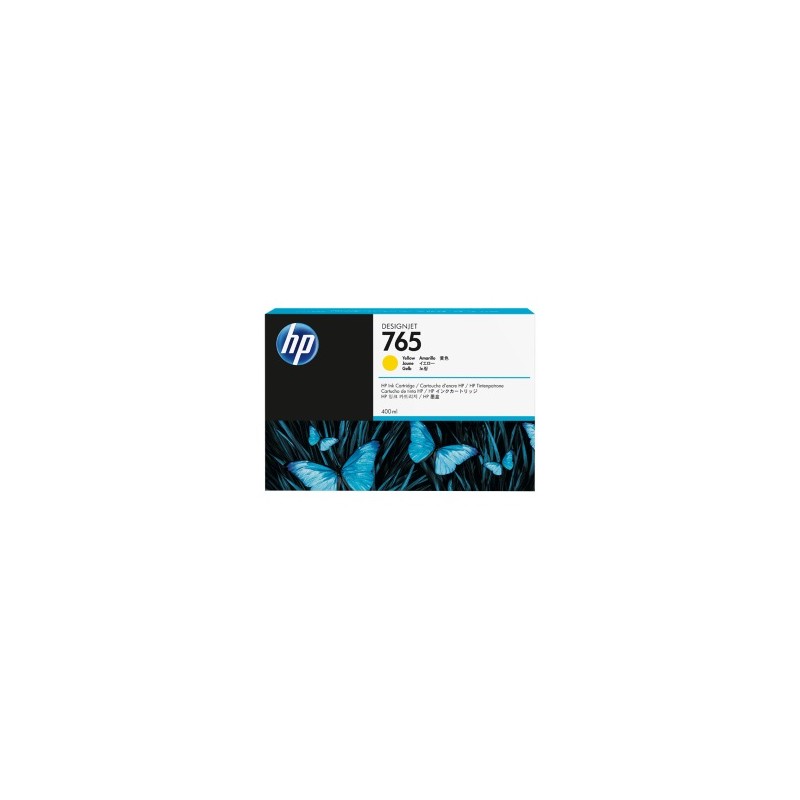 HP CARTUCCIA D\'INCHIOSTRO GIALLO F9J50A 765 400ML ORIGINALE HP CARTUCCIA D\'INCHIOSTRO GIALLO F9J50A 765 400ML ORIGINALE