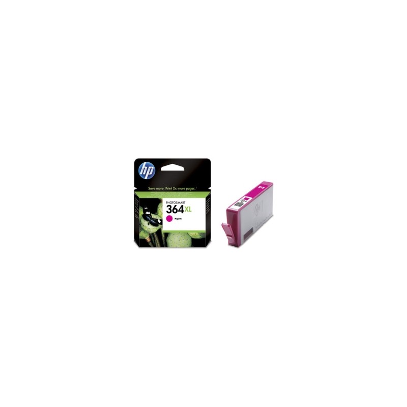 HP CARTUCCIA D\'INCHIOSTRO MAGENTA CB324EE 364 XL 750 COPIE 8ML ORIGINALE