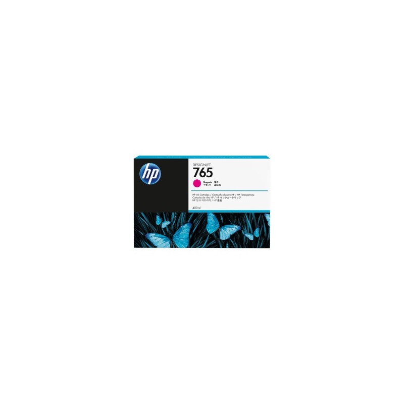 HP CARTUCCIA D\'INCHIOSTRO MAGENTA F9J51A 765 400ML ORIGINALE HP CARTUCCIA D\'INCHIOSTRO MAGENTA F9J51A 765 400ML ORIGINALE