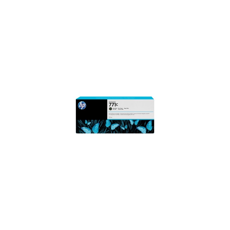 HP CARTUCCIA D\'INCHIOSTRO NERO (OPACO) B6Y07A 771C 775ML ORIGINALE HP CARTUCCIA D\'INCHIOSTRO NERO (OPACO) B6Y07A 771C 775ML ORIGINALE