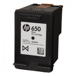 HP CARTUCCIA D\'INCHIOSTRO NERO CZ101AE 650 360 COPIE ORIGINALE