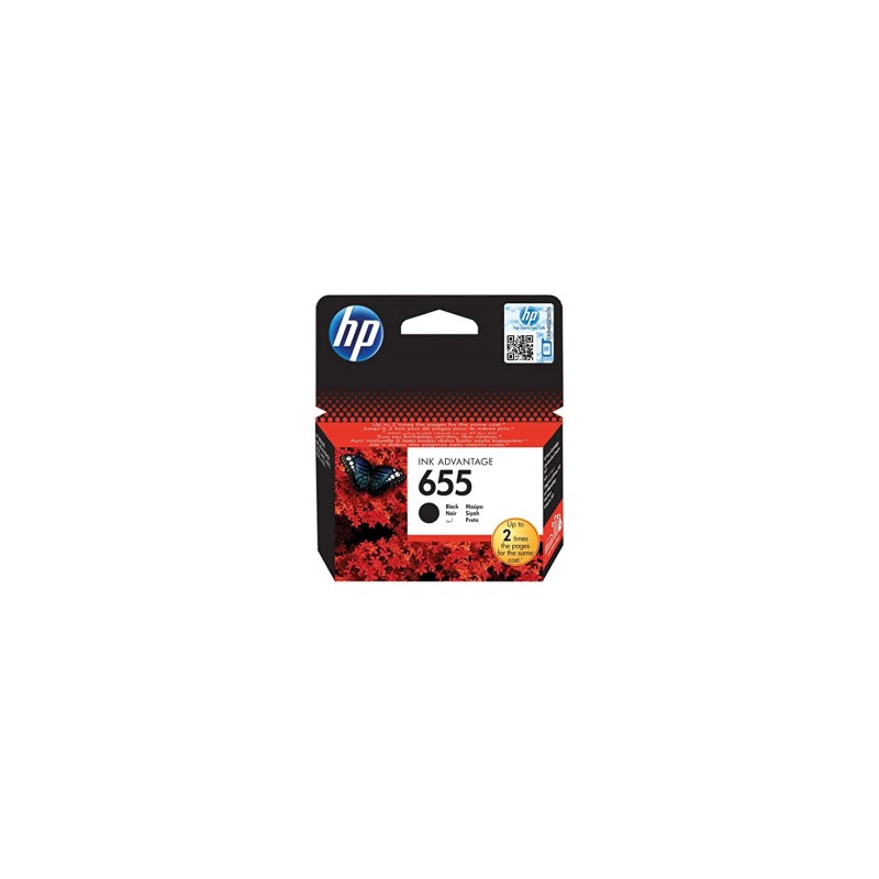 HP CARTUCCIA D\'INCHIOSTRO NERO CZ109AE 655 550 COPIE ORIGINALE